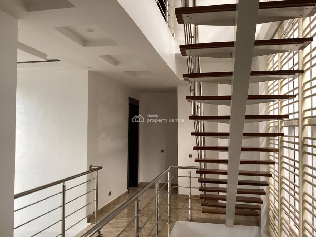 Contemporary 5 Bedroom Fully Detached House with Bq, Ikate, Lekki, Lagos, Detached Duplex for Rent