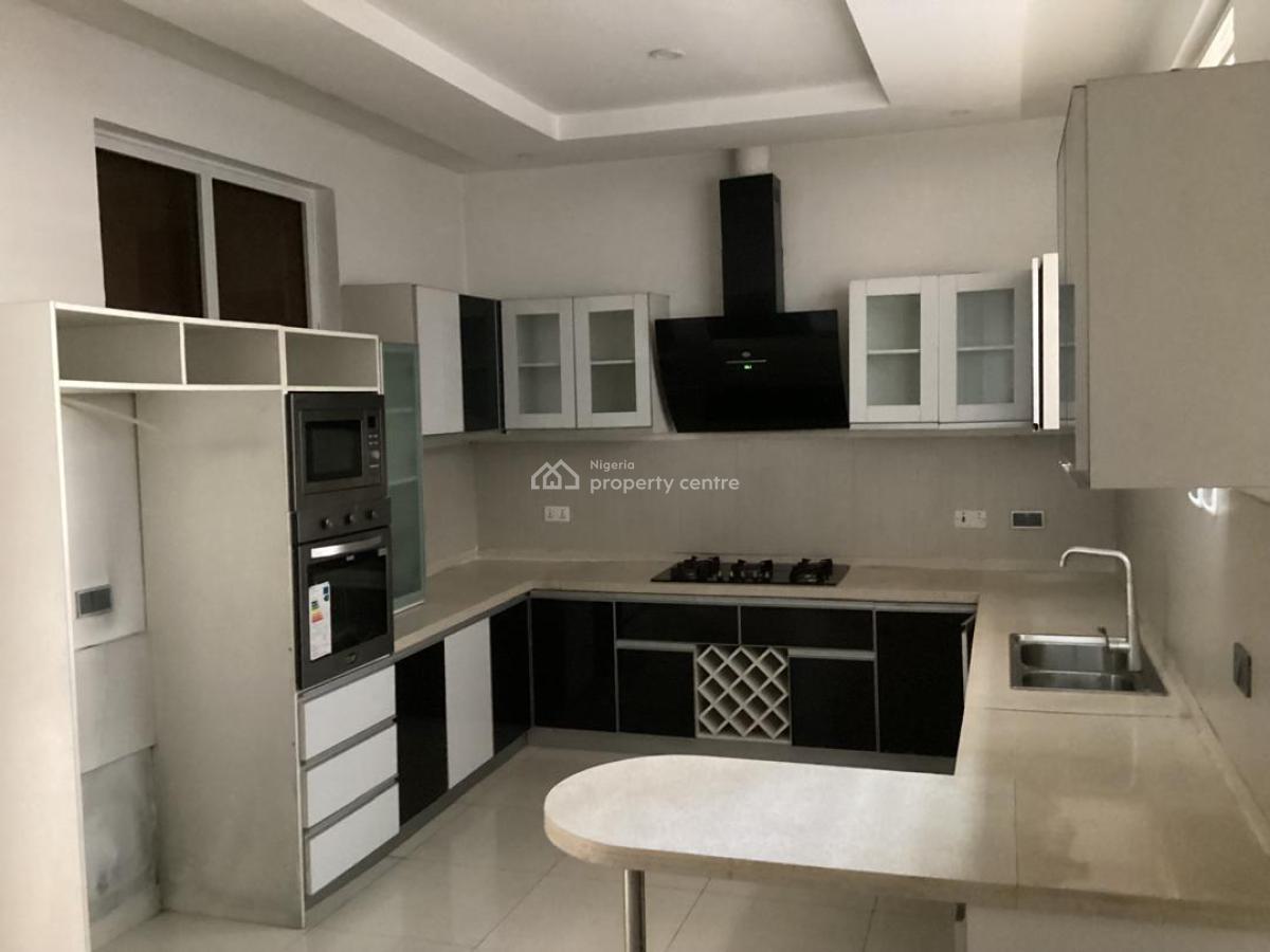 Contemporary 5 Bedroom Fully Detached House with Bq, Ikate, Lekki, Lagos, Detached Duplex for Rent