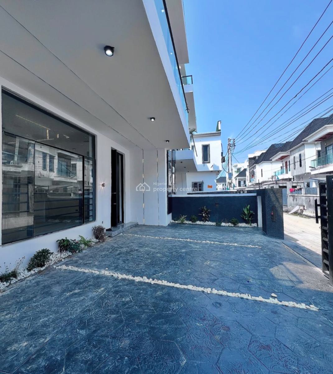 Luxury 4 Bedroom Semi Detached Duplex with Bq, Secure Estate at Ikota Lekki, Ikota, Lekki, Lagos, Semi-detached Duplex for Sale