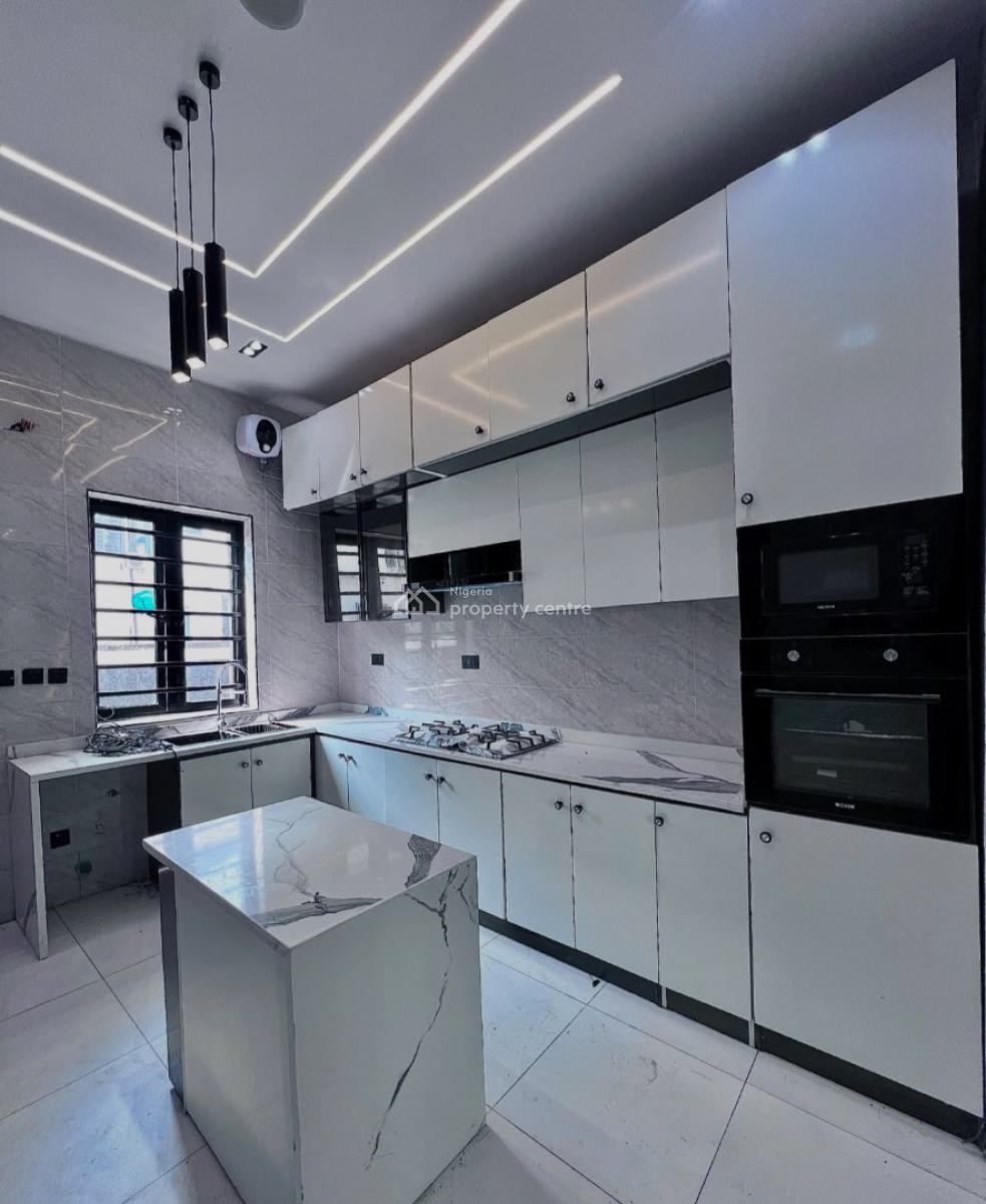 Luxury 4 Bedroom Semi Detached Duplex with Bq, Secure Estate at Ikota Lekki, Ikota, Lekki, Lagos, Semi-detached Duplex for Sale