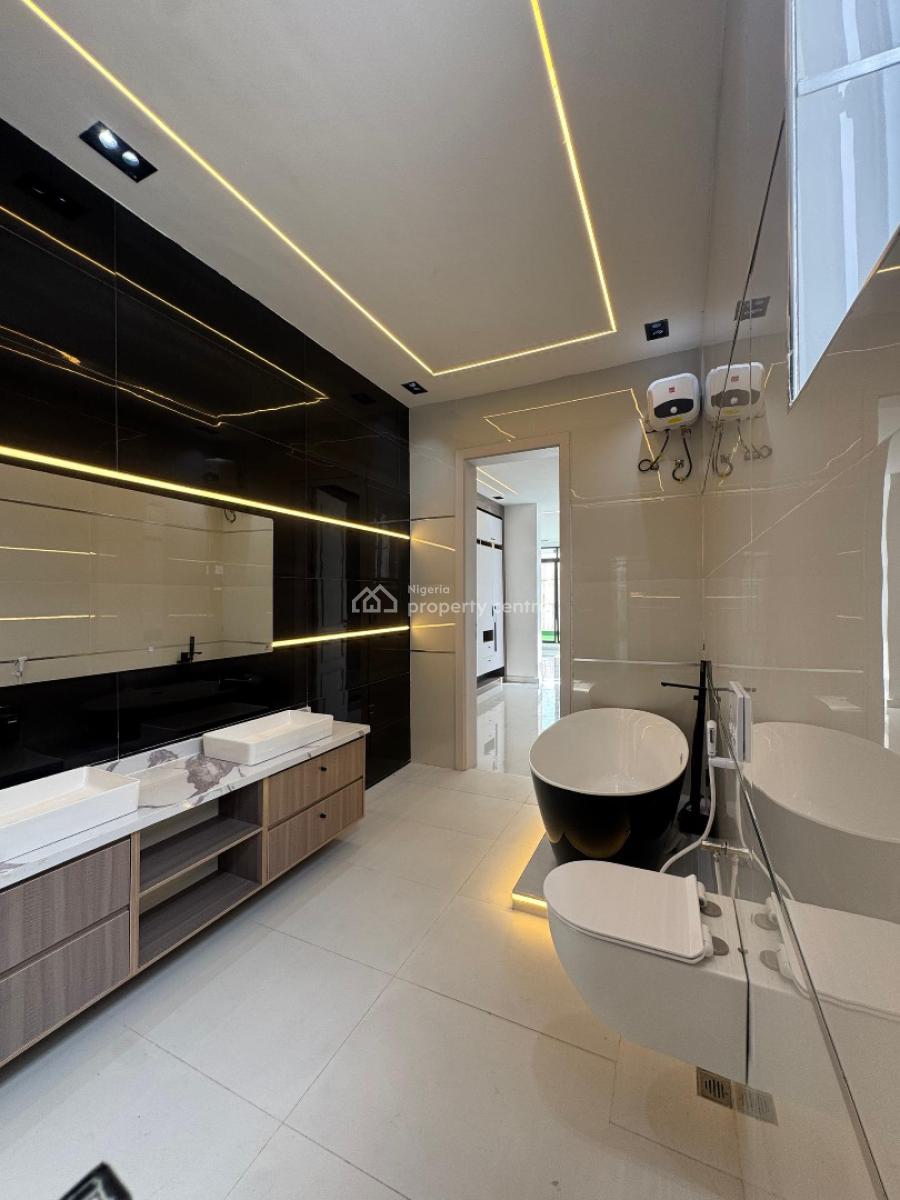 Massive 5 Bedroom Duplex with a Bq,pool and Cinema, Osapa, Lekki, Lagos, House for Sale