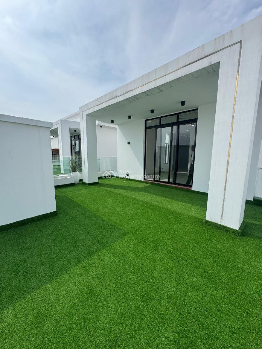 Massive 5 Bedroom Duplex with a Bq,pool and Cinema, Osapa, Lekki, Lagos, House for Sale