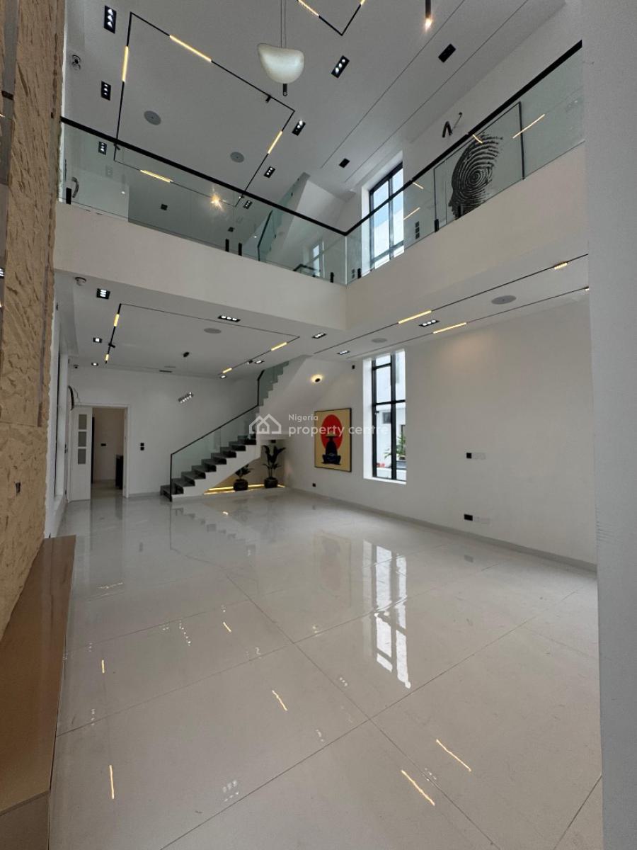 Massive 5 Bedroom Duplex with a Bq,pool and Cinema, Osapa, Lekki, Lagos, House for Sale