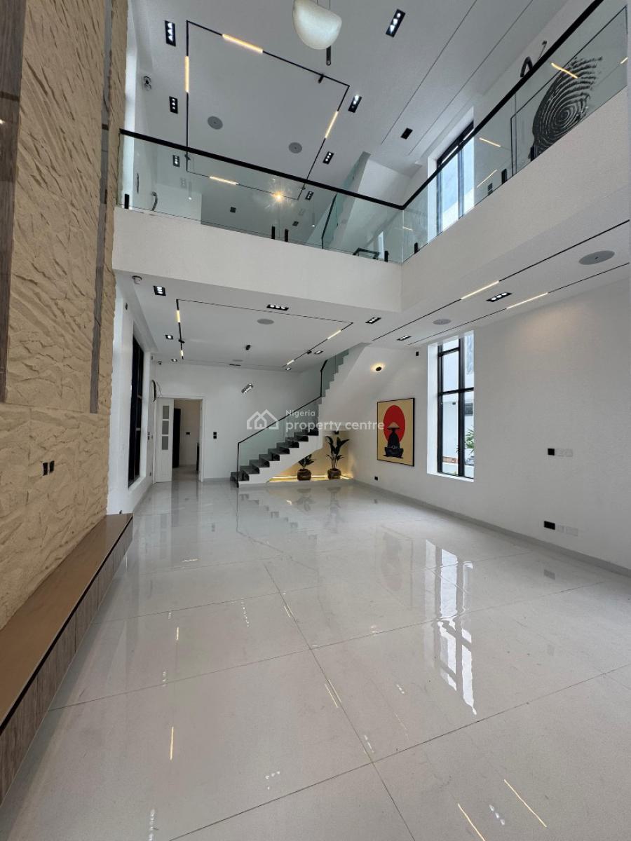 Massive 5 Bedroom Duplex with a Bq,pool and Cinema, Osapa, Lekki, Lagos, House for Sale