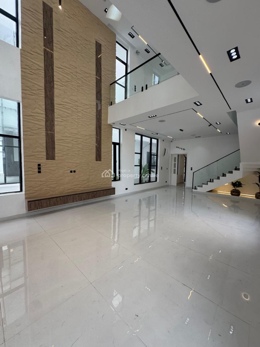 Massive 5 Bedroom Duplex with a Bq,pool and Cinema, Osapa, Lekki, Lagos, House for Sale