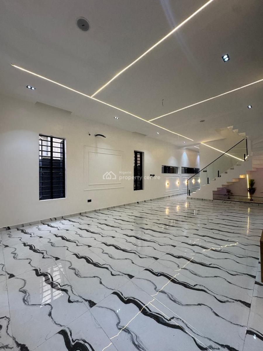 Spacious 5 Bedroom Duplex with a Bq and a Pool, Chevron, Lekki, Lagos, House for Sale