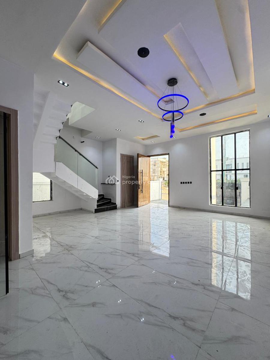 Elegant 4 Bedroom Duplex with a Pool and Bq, Chevron, Lekki, Lagos, House for Sale