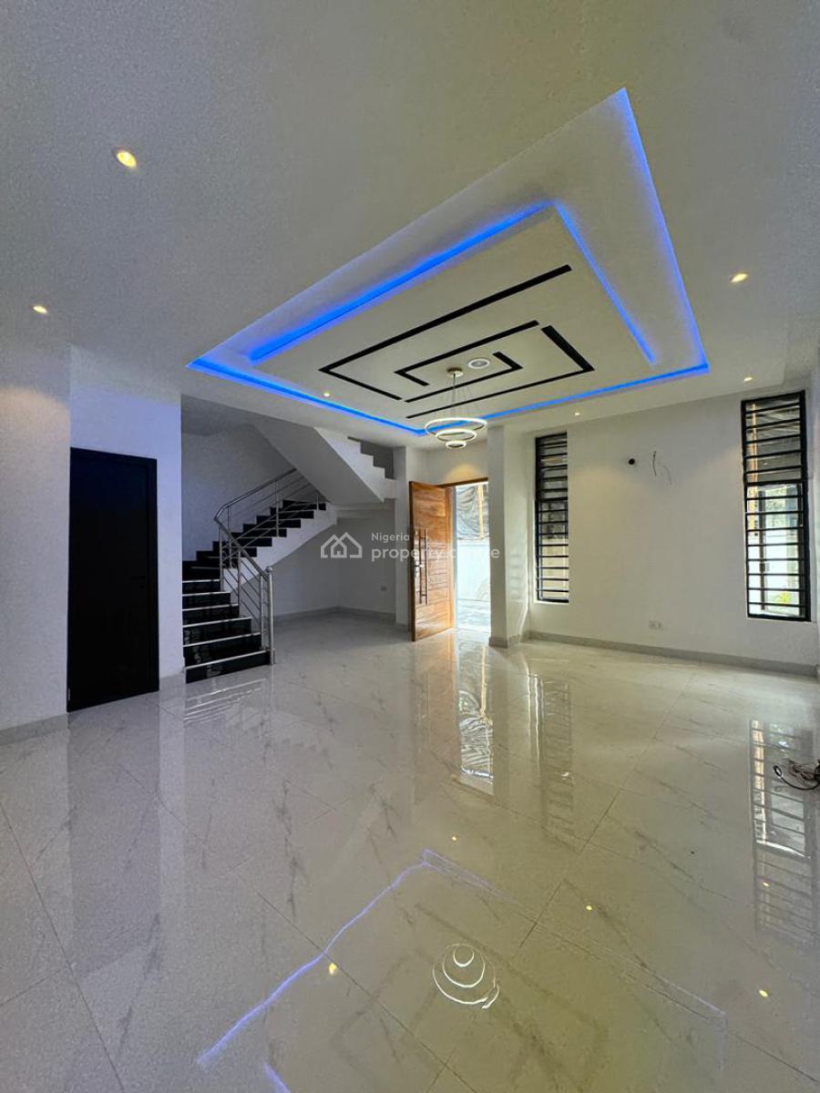 Lovely 4 Bedroom Duplex with a Bq, Chevron, Lekki, Lagos, House for Sale