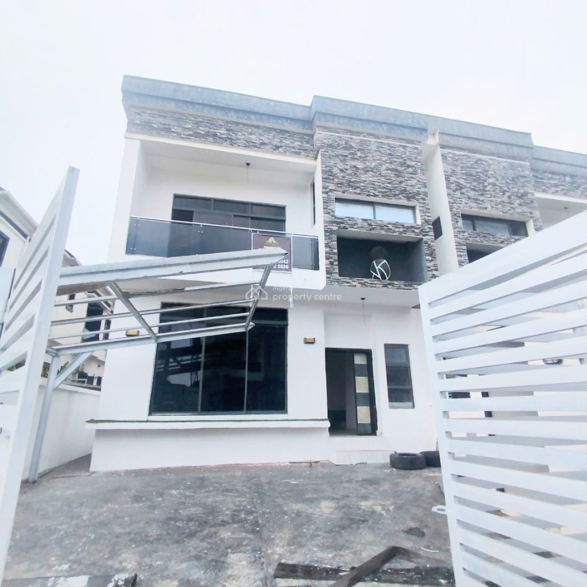 Fantastic 4 Bedroom Semi Detached Duplex with Bq, Ikota Villa Estate, Ikota, Lekki, Lagos, Semi-detached Duplex for Sale