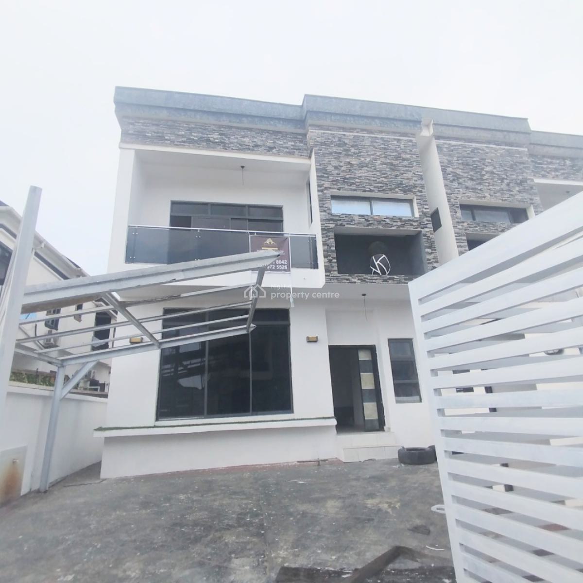 Fantastic 4 Bedroom Semi Detached Duplex with Bq, Ikota Villa Estate, Ikota, Lekki, Lagos, Semi-detached Duplex for Sale