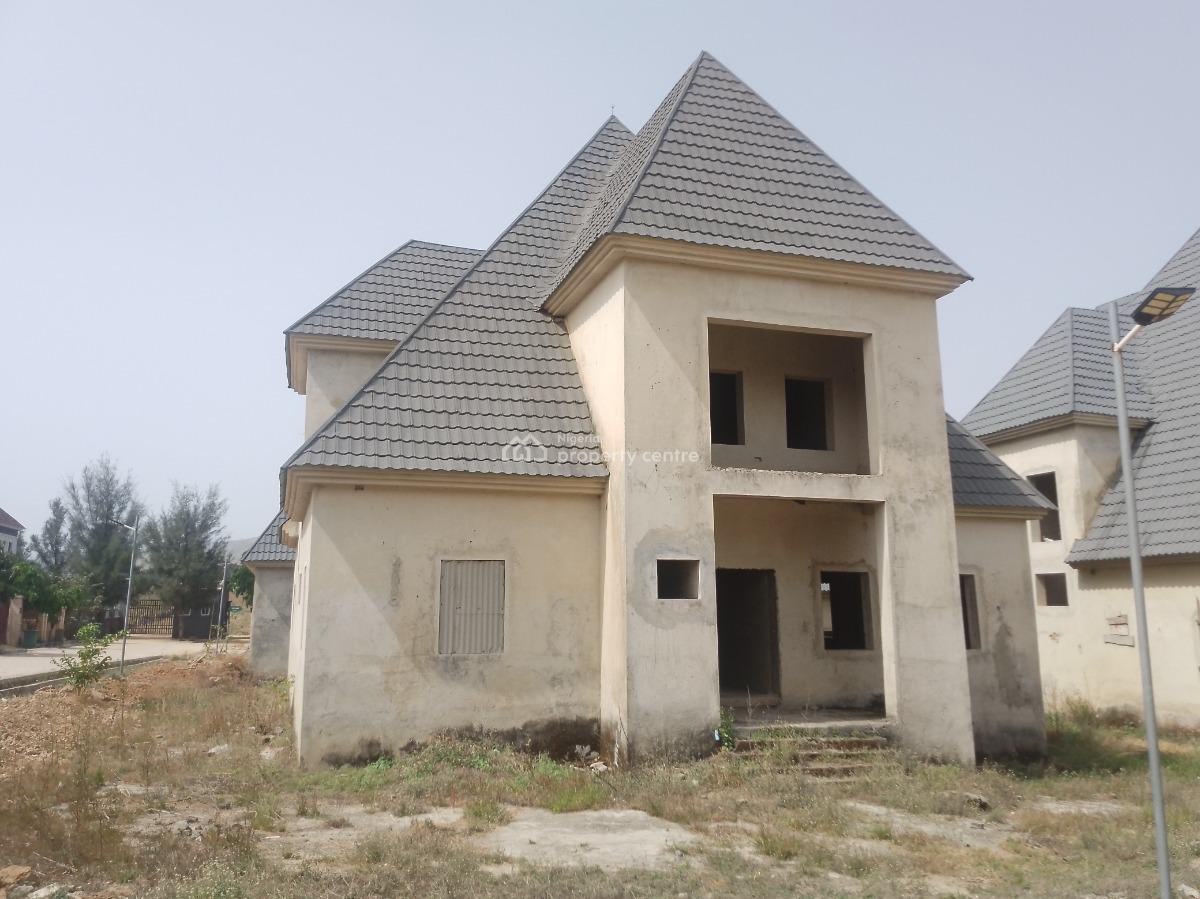 Four Bedroom Duplex (carcass), Ella& David Homes Estate, Ushafa, Bwari, Abuja, Detached Duplex for Sale