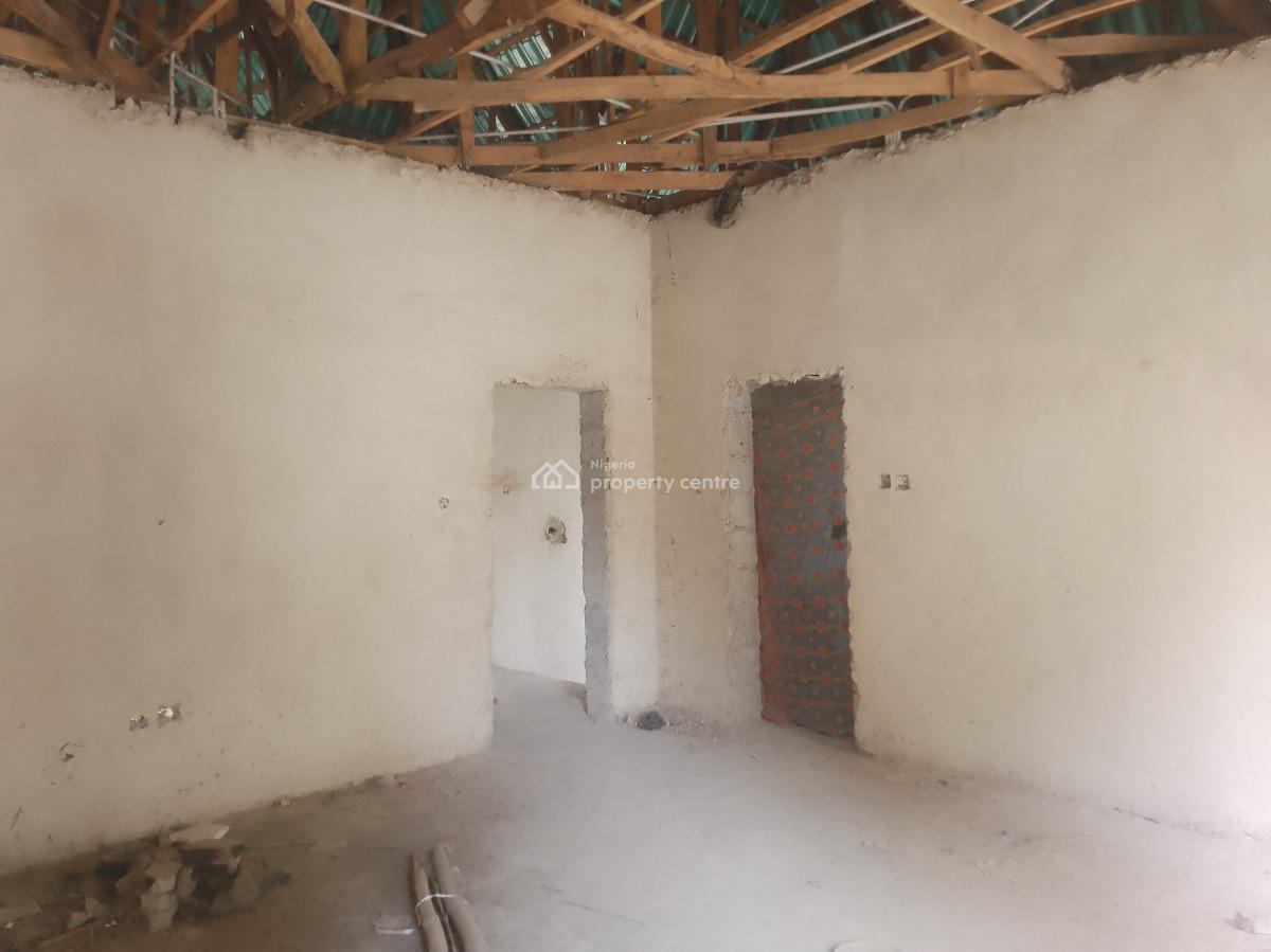 Four Bedroom Duplex with One Room Bq (carcass), Ella& David Homes Estate, Ushafa, Bwari, Abuja, Detached Duplex for Sale