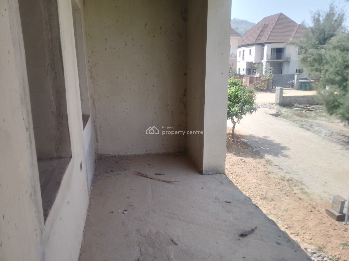 Four Bedroom Duplex with One Room Bq (carcass), Ella& David Homes Estate, Ushafa, Bwari, Abuja, Detached Duplex for Sale