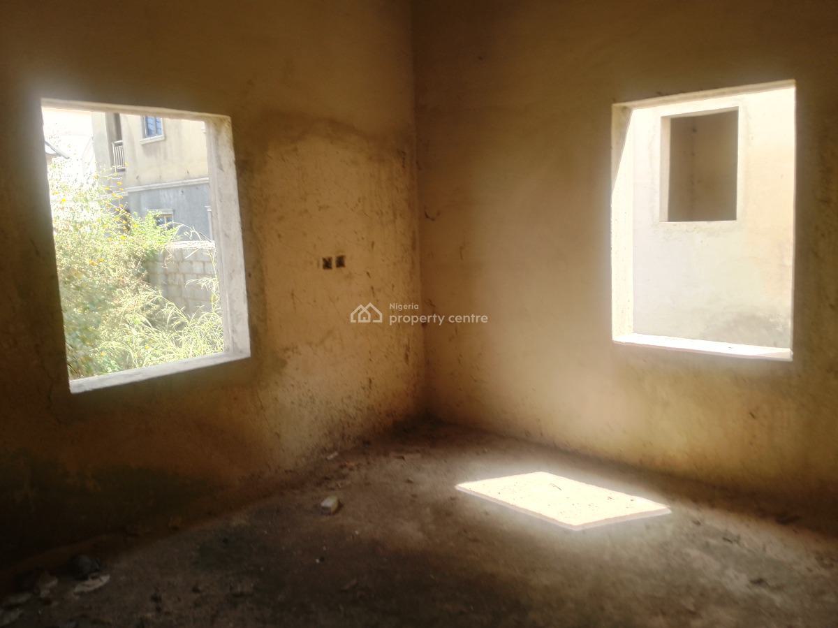 Four Bedroom Duplex with One Room Bq (carcass), Ella& David Homes Estate, Ushafa, Bwari, Abuja, Detached Duplex for Sale