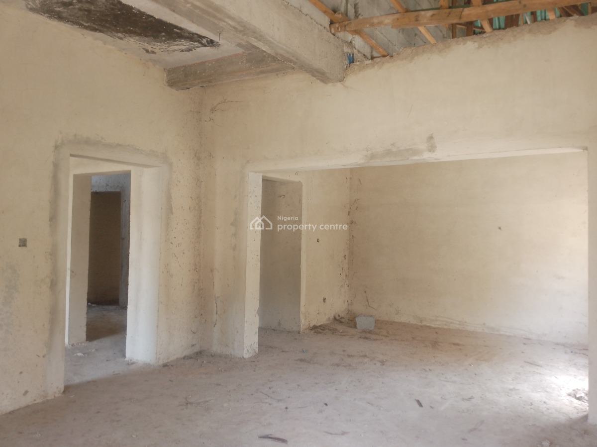 Four Bedroom Duplex with One Room Bq (carcass), Ella& David Homes Estate, Ushafa, Bwari, Abuja, Detached Duplex for Sale