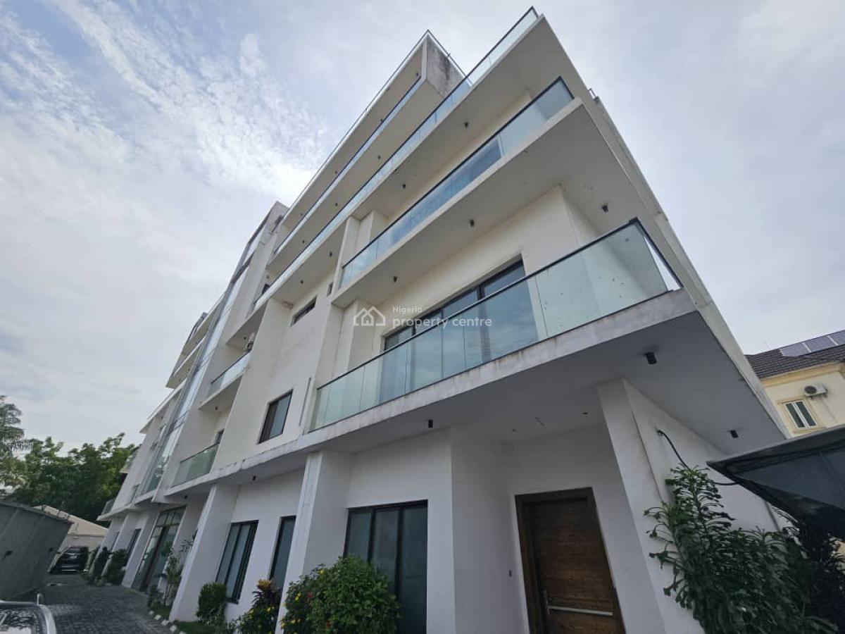 4 Bedrooom Terrace Duplex with Boys Quarters, Ikoyi, Lagos, Terraced Duplex for Rent