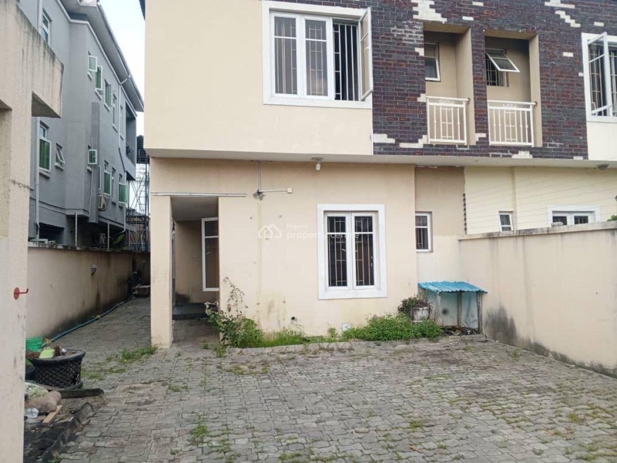 Reconstructed Five (5) Bedroom Self Compound Semi Detached, Lekki Phase 1, Lekki, Lagos, Semi-detached Duplex for Rent