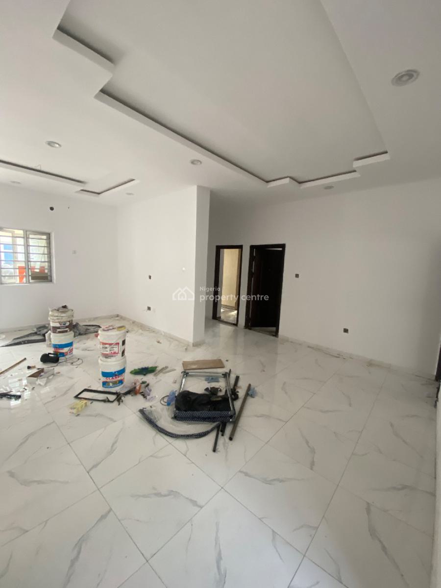 Spacious 3 Bedroom Apartment Upstairs 2 Tenants, Thera Peace Estate Sangotedo, Ajah, Lagos, Flat / Apartment for Rent