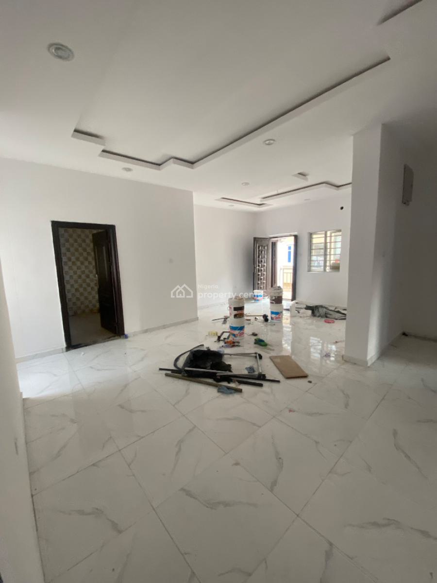 Spacious 3 Bedroom Apartment Upstairs 2 Tenants, Thera Peace Estate Sangotedo, Ajah, Lagos, Flat / Apartment for Rent