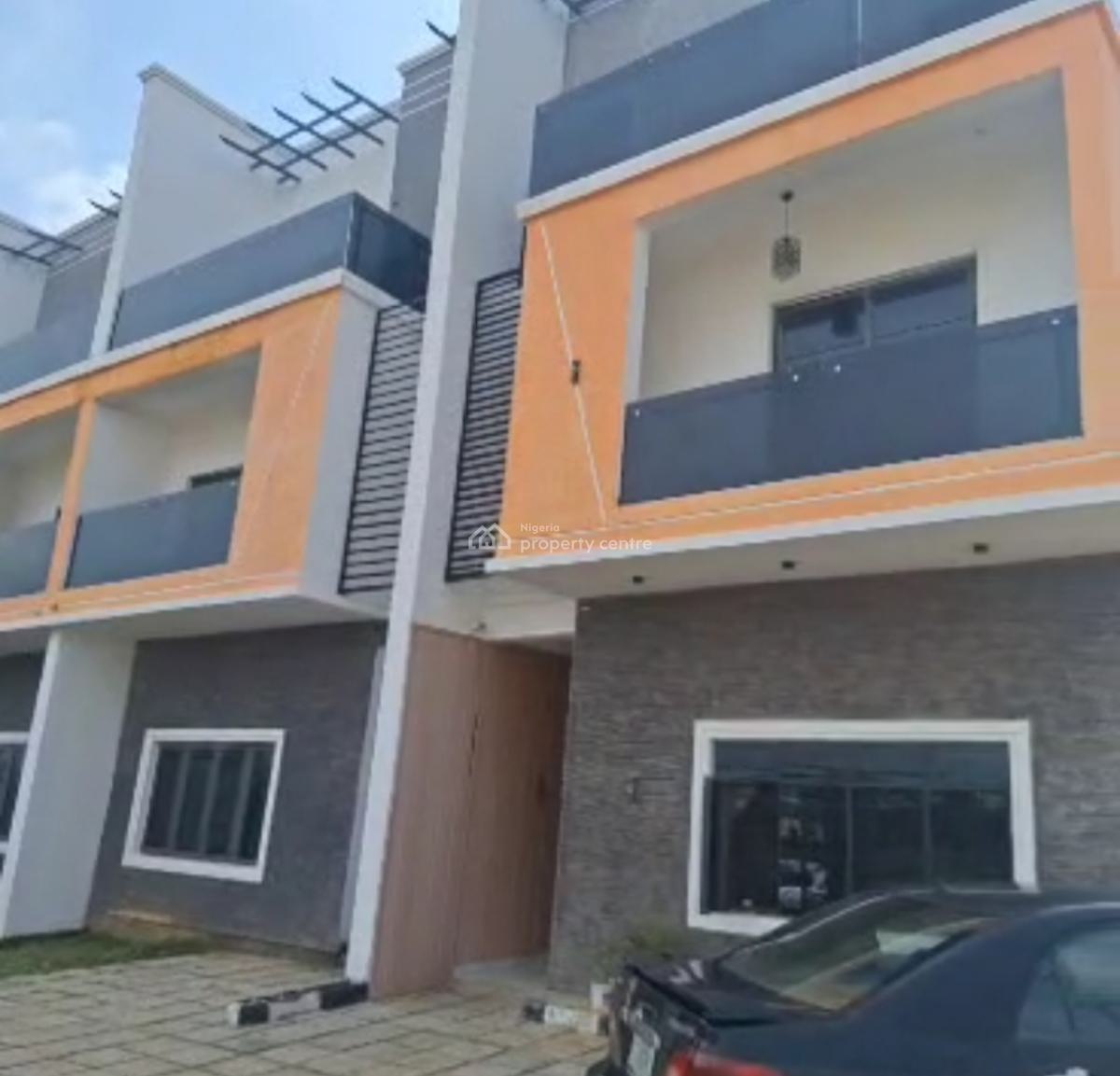 5bedroom Advanced Carcass in Lifecamp, Life Camp, Abuja, Terraced Duplex for Sale