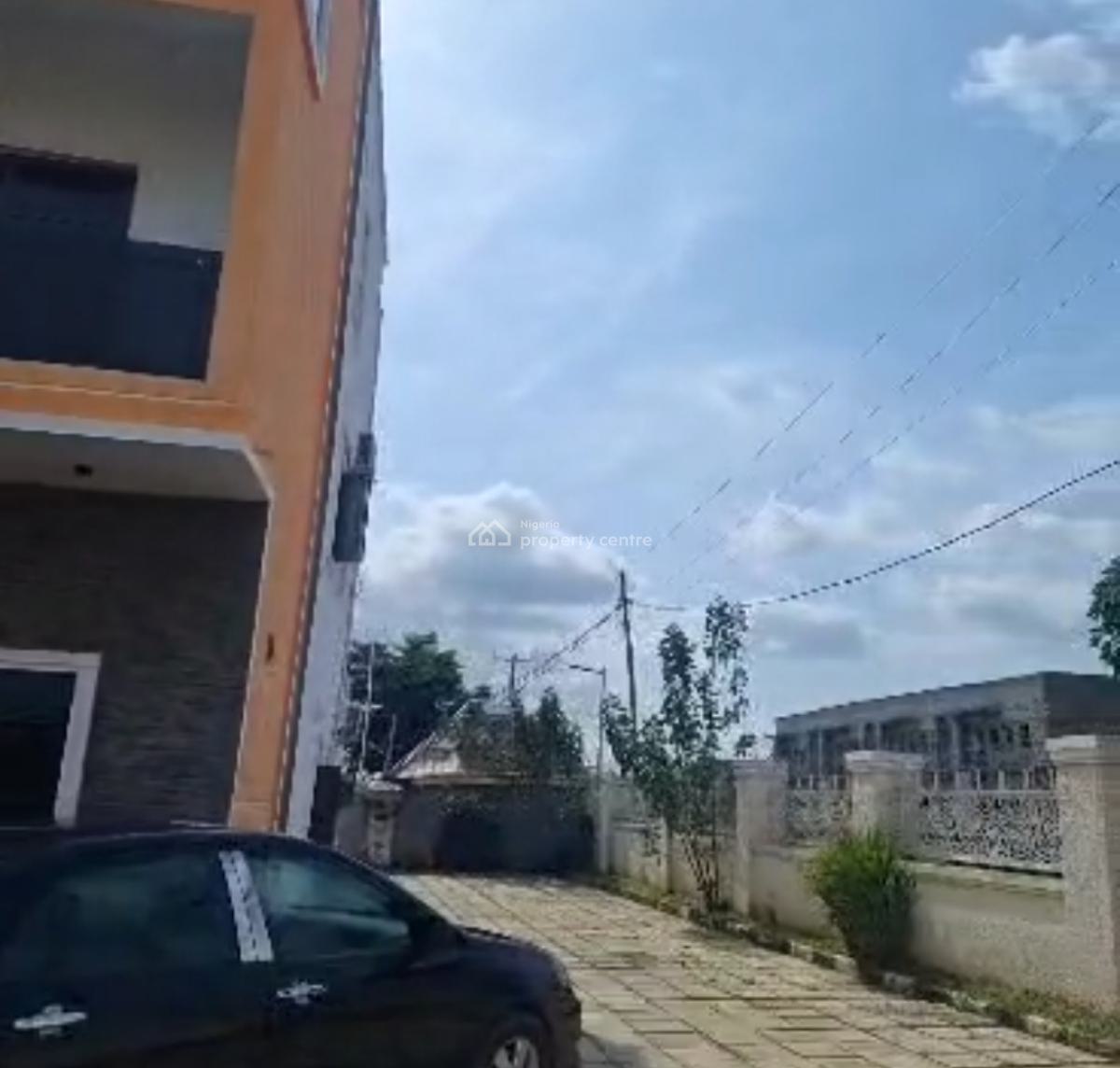 5bedroom Advanced Carcass in Lifecamp, Life Camp, Abuja, Terraced Duplex for Sale