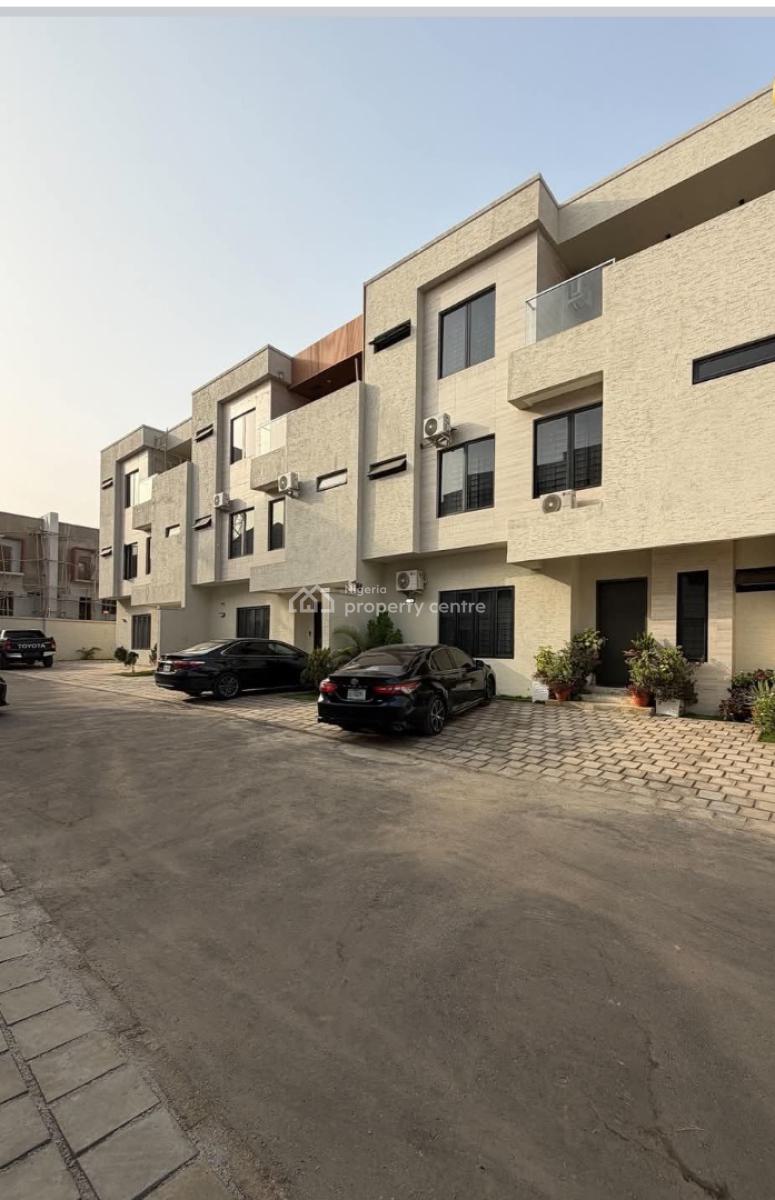 Newly Built 5 Bedroom Terrace Duplex with Bq(corner Piece), Gilmore, Jahi, Abuja, Terraced Duplex for Sale