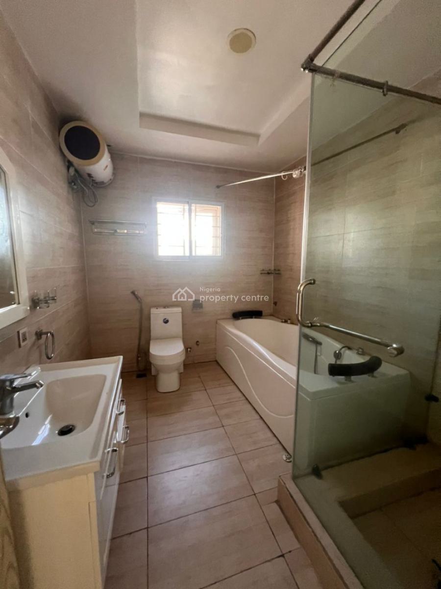 a Well-built 4-bedroom Terrace Duplex + 1bq, Life Camp, Abuja, Terraced Duplex for Rent