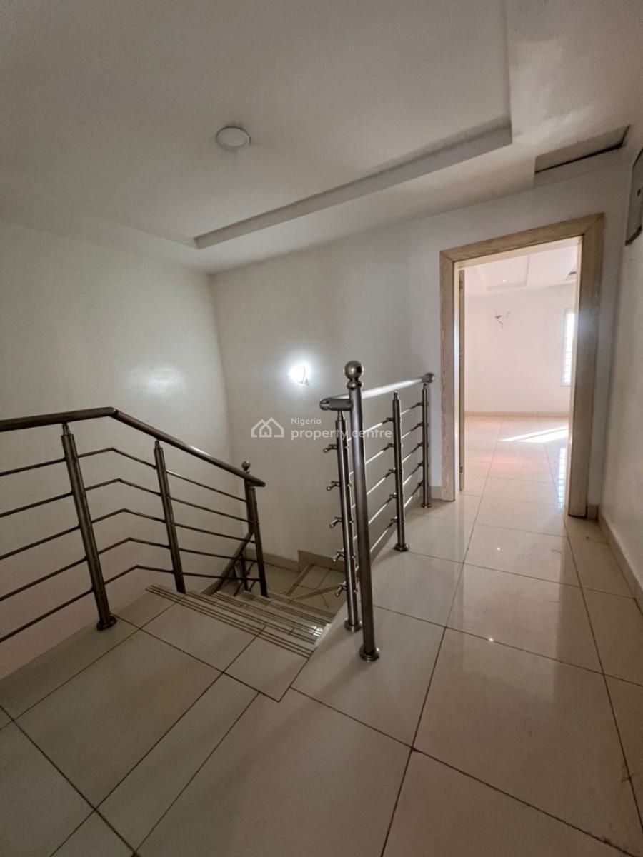 a Well-built 4-bedroom Terrace Duplex + 1bq, Life Camp, Abuja, Terraced Duplex for Rent