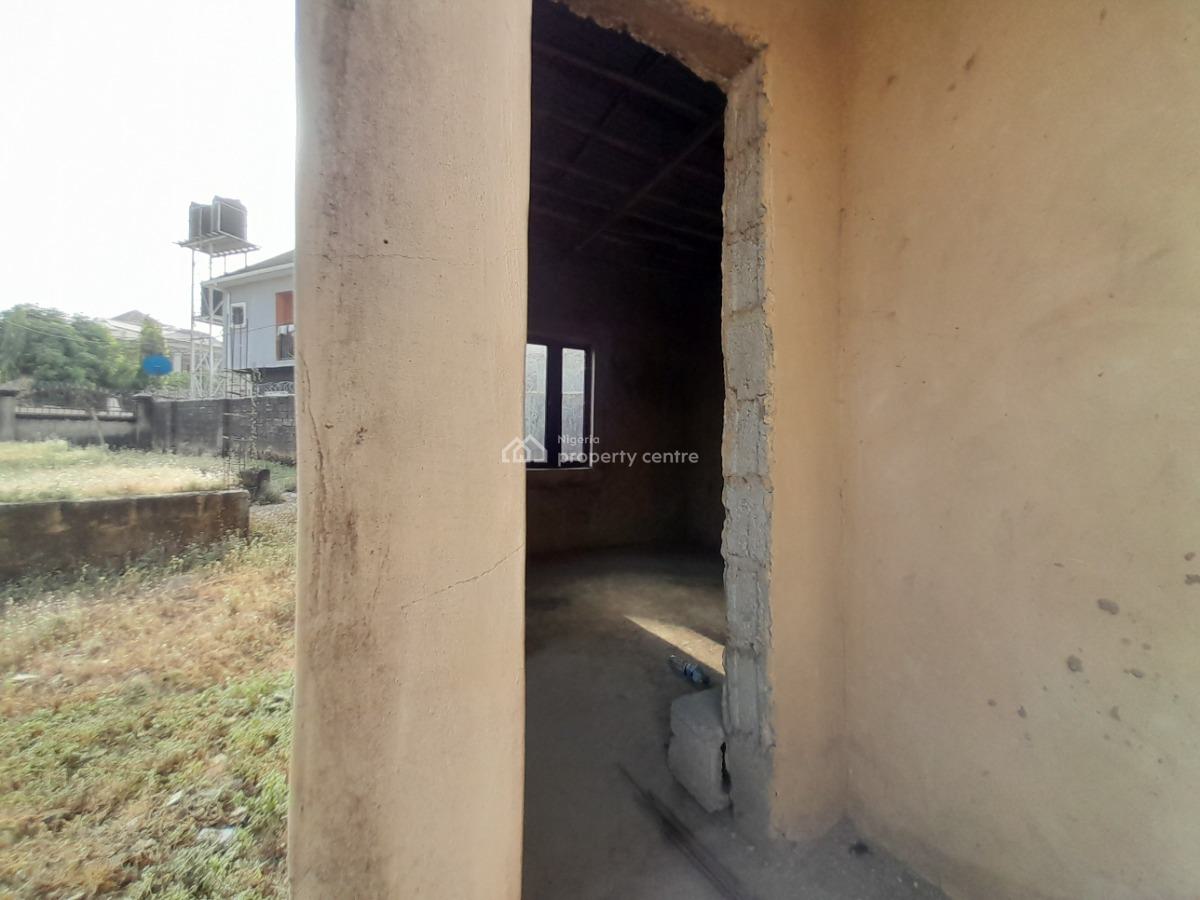 750sqm Fenced and Gated Plot with Solid 6-bedroom Foundation + Bq, Arab Rd, Kubwa, Abuja, Residential Land for Sale