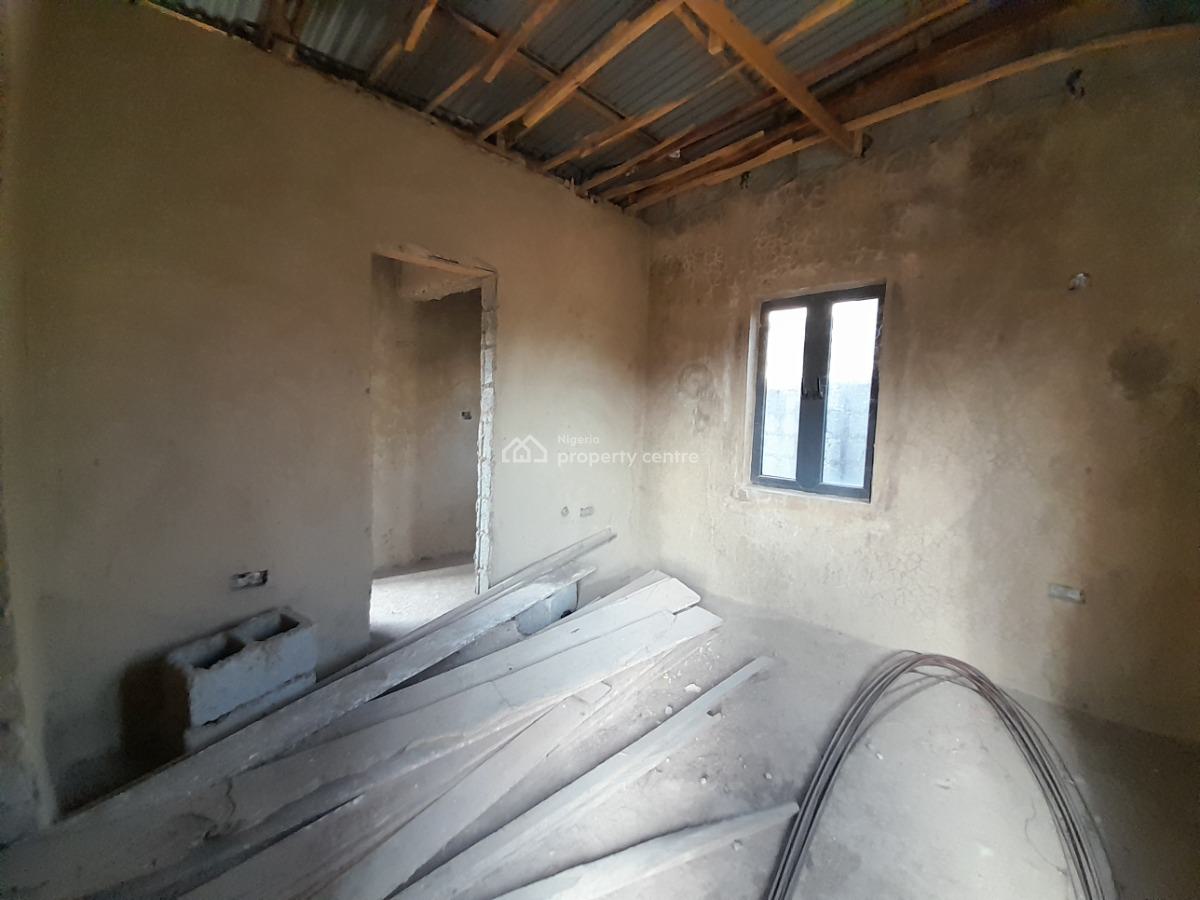 750sqm Fenced and Gated Plot with Solid 6-bedroom Foundation + Bq, Arab Rd, Kubwa, Abuja, Residential Land for Sale