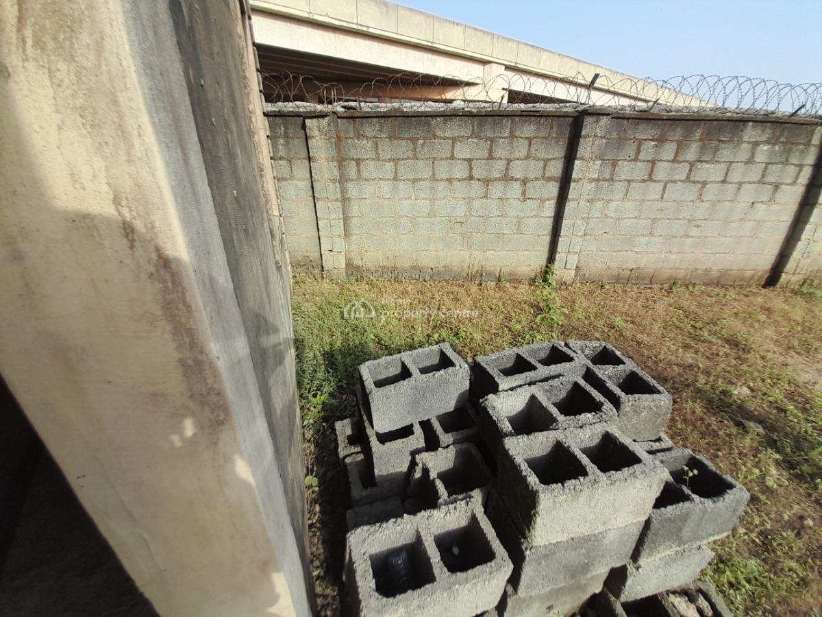 750sqm Fenced and Gated Plot with Solid 6-bedroom Foundation + Bq, Arab Rd, Kubwa, Abuja, Residential Land for Sale