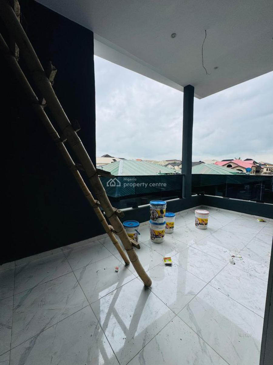 Captivating 5 Bedroom Terrace Duplex Plus Bq, Stunning Detailed Home with Bq in a Well Secured Estate, Omole Phase 1, Ikeja, Lagos, Terraced Duplex for Sale