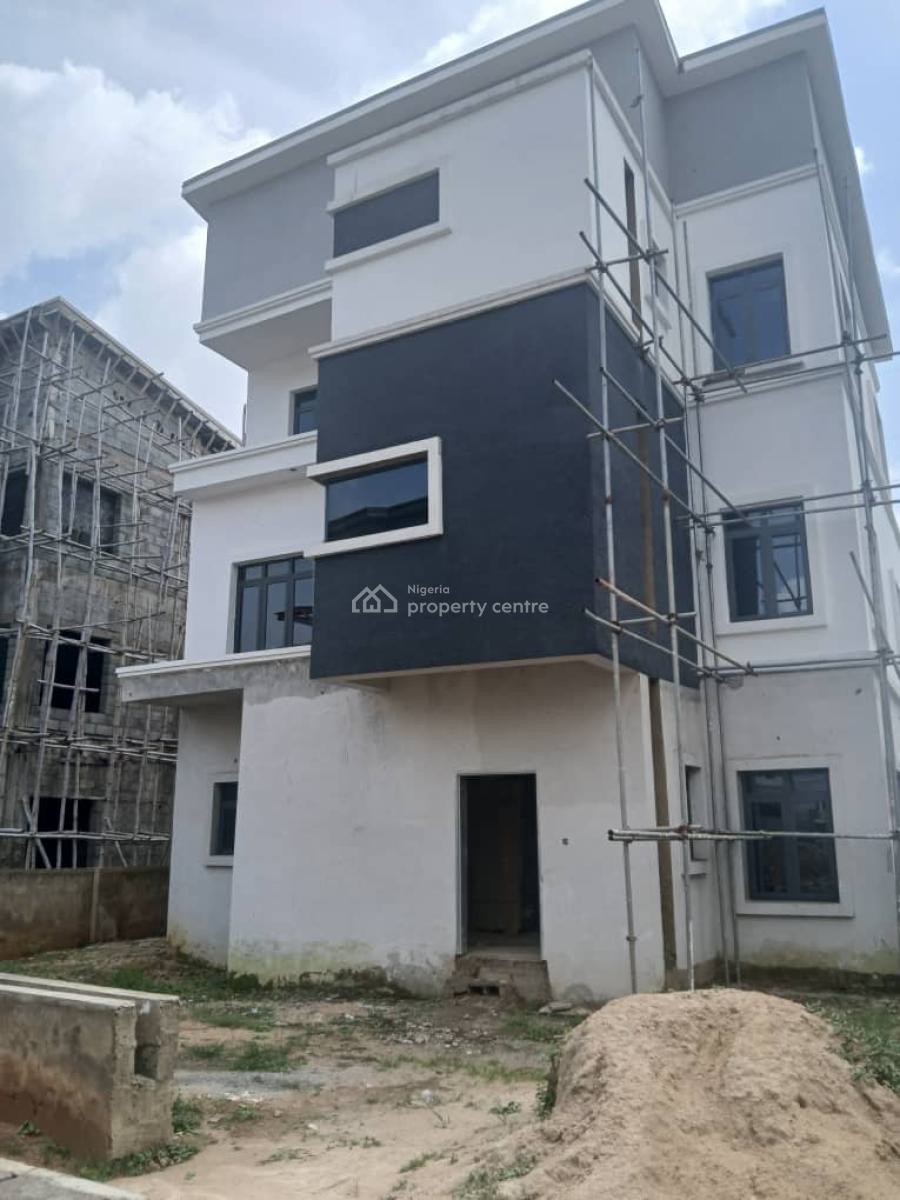 Newly Built Fully Detached Semi Finished, Katampe, Abuja, Semi-detached Duplex for Sale