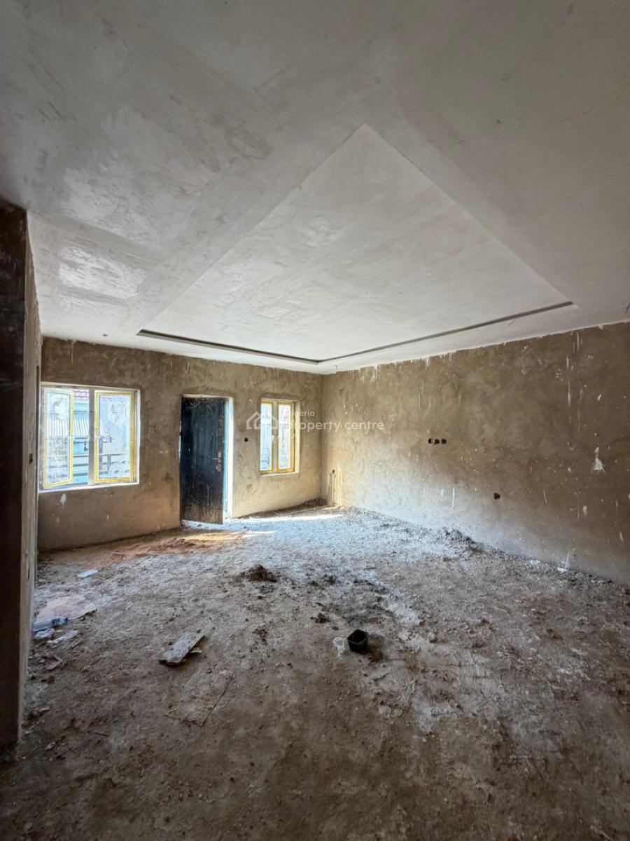 4 Bedroom Terrace Carcass with 2 Living Rooms and Bq, Life Camp, Abuja, Terraced Duplex for Sale