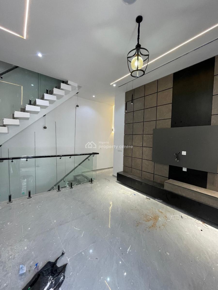 Ravishing 5 Bedroom Semi Detached Duplex with Security Post and Bq., Ologolo, Lekki, Lagos, Semi-detached Duplex for Sale