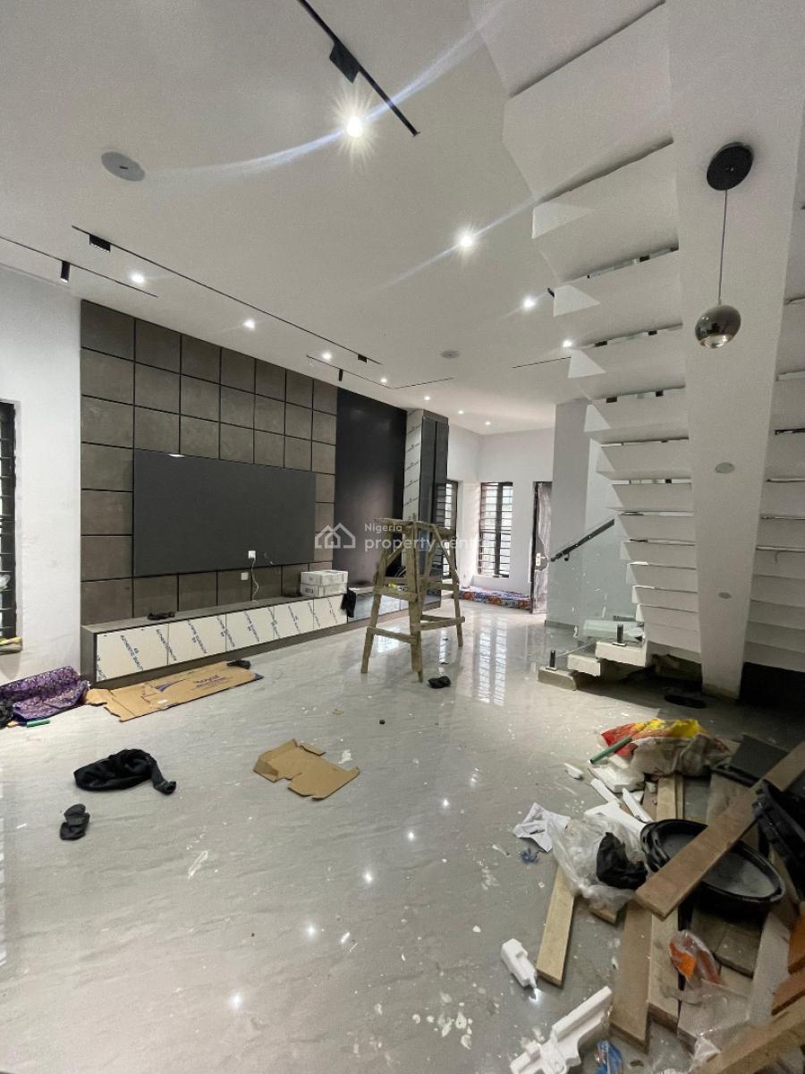 Ravishing 5 Bedroom Semi Detached Duplex with Security Post and Bq., Ologolo, Lekki, Lagos, Semi-detached Duplex for Sale