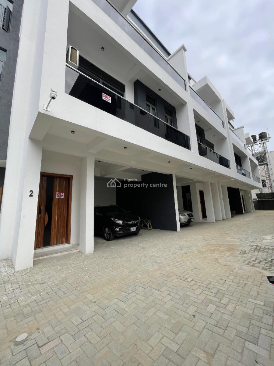 Spacious 4 Bedroom Terraced Duplex with Open Terrace and Inbuilt, Ologolo, Lekki, Lagos, Terraced Duplex for Sale