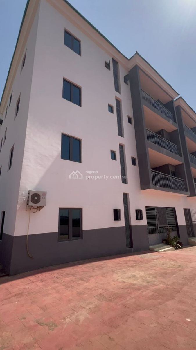 Extra Massive Brand New 3 Bedroom Flat Apartment with Bq, Life Camp, Abuja, Flat / Apartment for Sale
