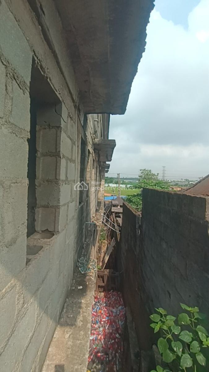 Uncompleted 2storey Building of 12 Unit Miniflat with C of O, Itamaga, Along Ijebu Ode Express Road , Ikorodu Lagos State, Ikorodu, Lagos, Block of Flats for Sale