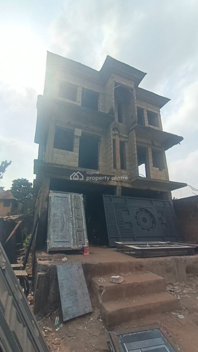Uncompleted 2storey Building of 12 Unit Miniflat with C of O, Itamaga, Along Ijebu Ode Express Road , Ikorodu Lagos State, Ikorodu, Lagos, Block of Flats for Sale