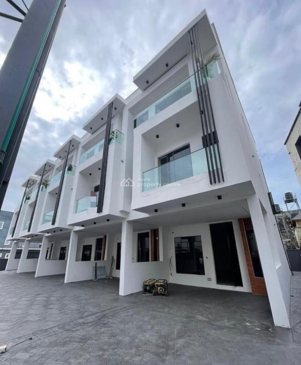Brand New 4bedroom Terrace Duplex with a Bq, Osapa London, Osapa, Lekki, Lagos, Terraced Duplex for Sale
