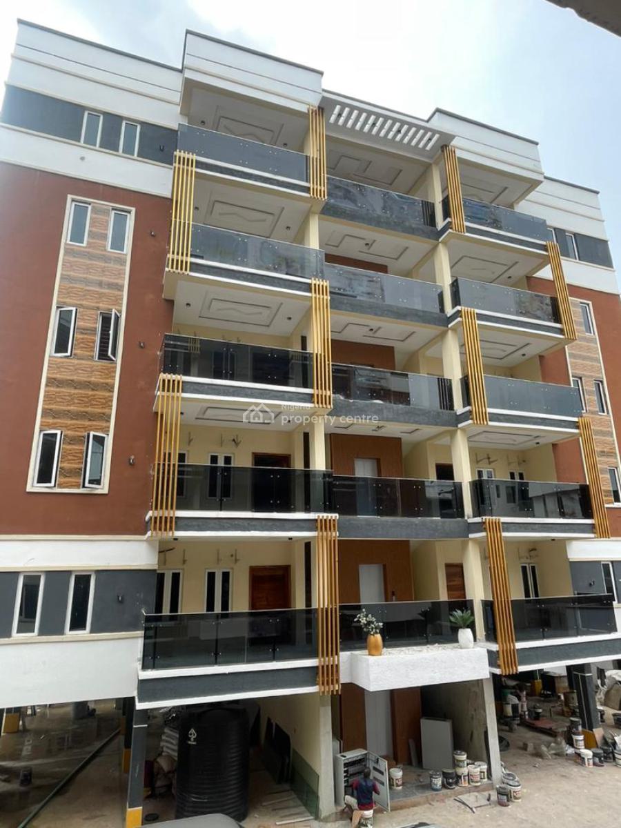 Brand New 2 Bedroom Apartment with Bq an Elevator, Lekki Phase 1, Lekki, Lagos, Flat / Apartment for Rent