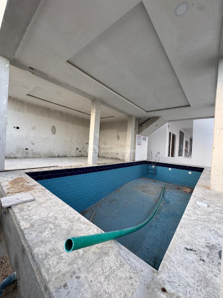Excellent 4 Bedroom Terrace Duplex with a Bq and a Pool, Vgc, Lekki, Lagos, House for Sale