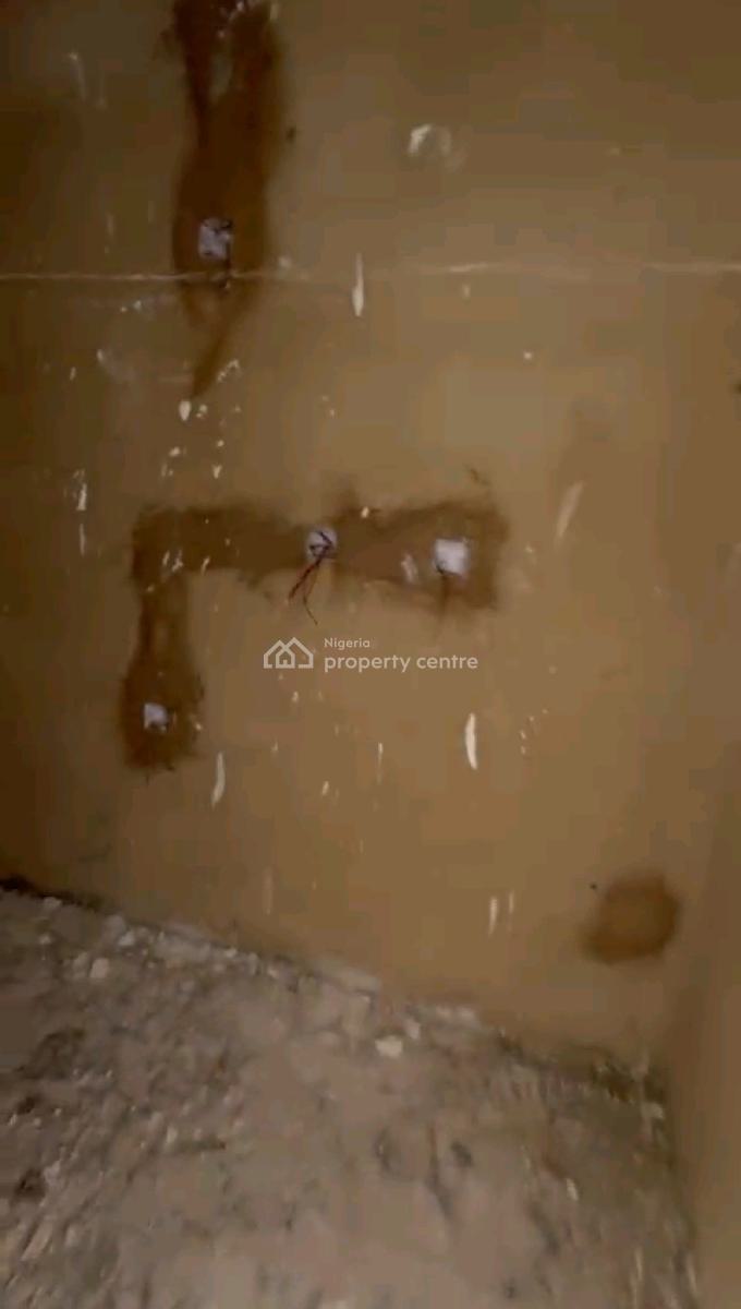 a Newly Built and Standard, Room Self Contain, Upstairs, Off Market Street, Shomolu, Lagos, Self Contain (single Rooms) for Rent