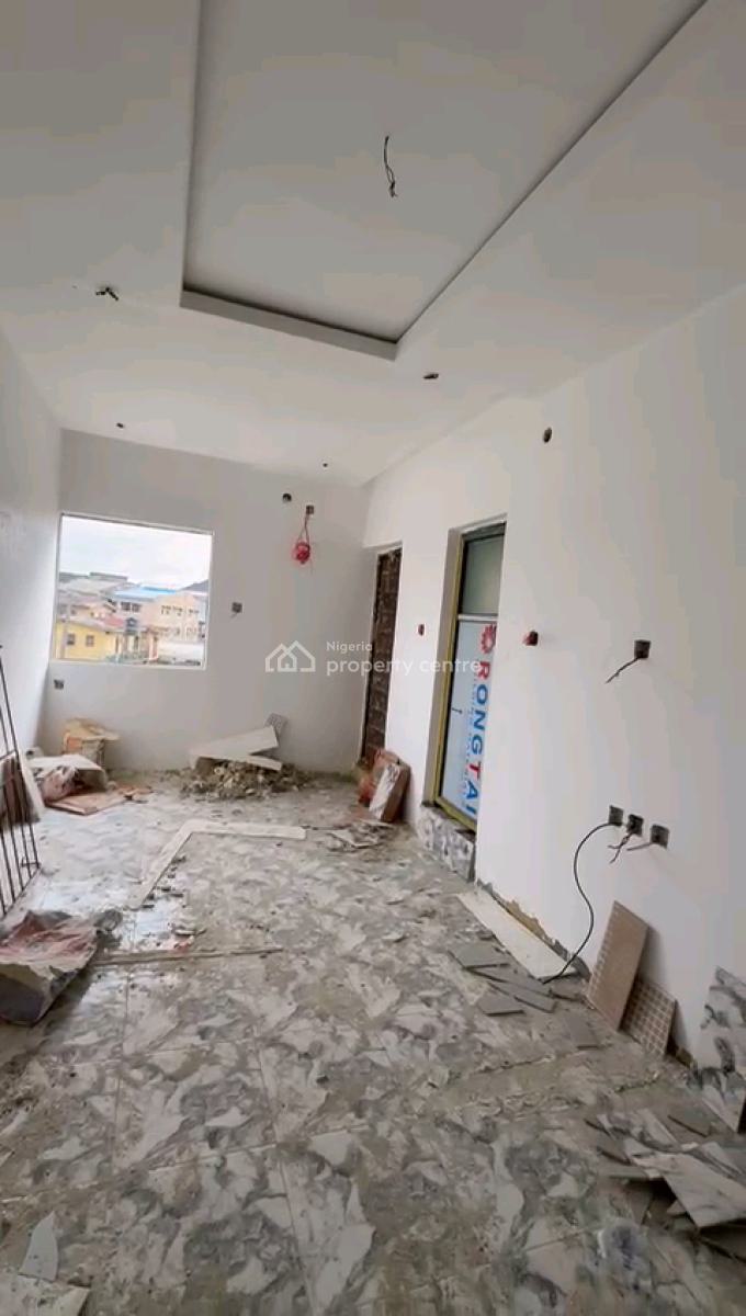 a Newly Built and Standard, Room Self Contain, Upstairs, Off Market Street, Shomolu, Lagos, Self Contain (single Rooms) for Rent