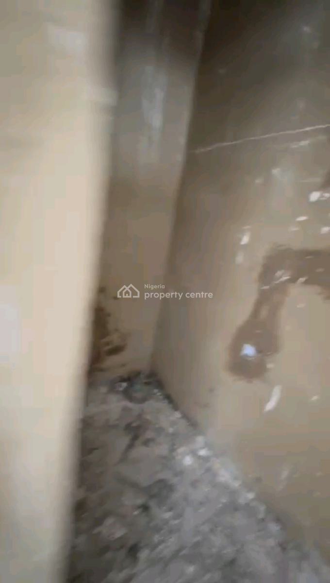 a Newly Built and Standard, Room Self Contain, Upstairs, Off Market Street, Shomolu, Lagos, Self Contain (single Rooms) for Rent