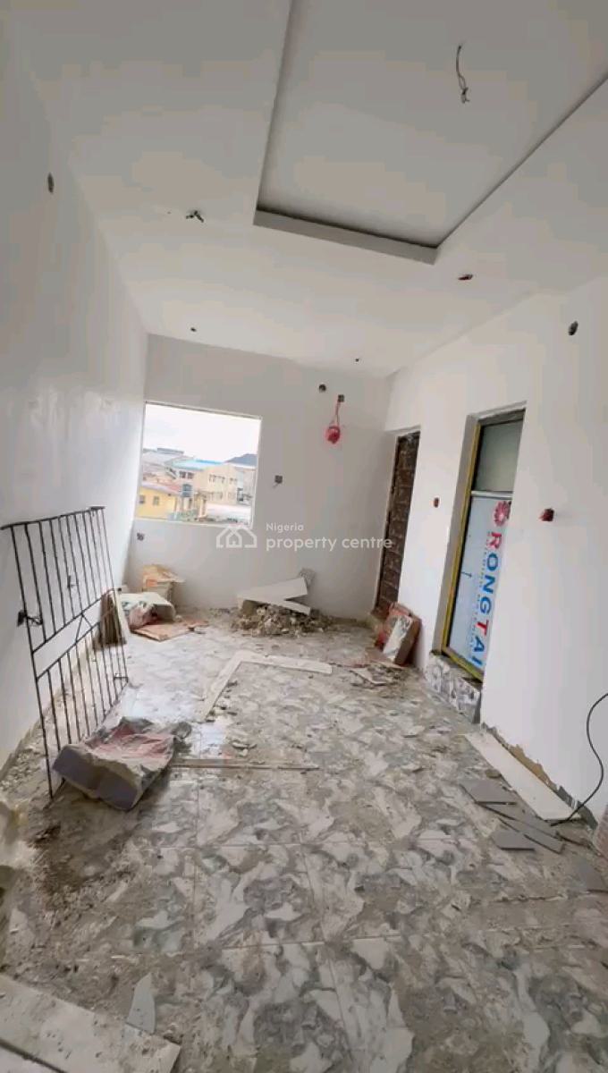 a Newly Built and Standard, Roomself Contain, Upstairs, Off Market Street, Shomolu, Lagos, Self Contain (single Rooms) for Rent