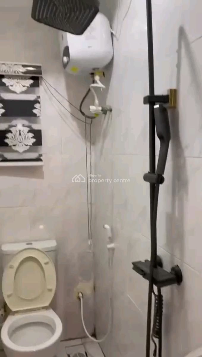 a Fully Furnished and Spacious Studio Apartment, Upstairs, Off Pedro Road, Shomolu, Lagos, Self Contain (single Rooms) for Rent