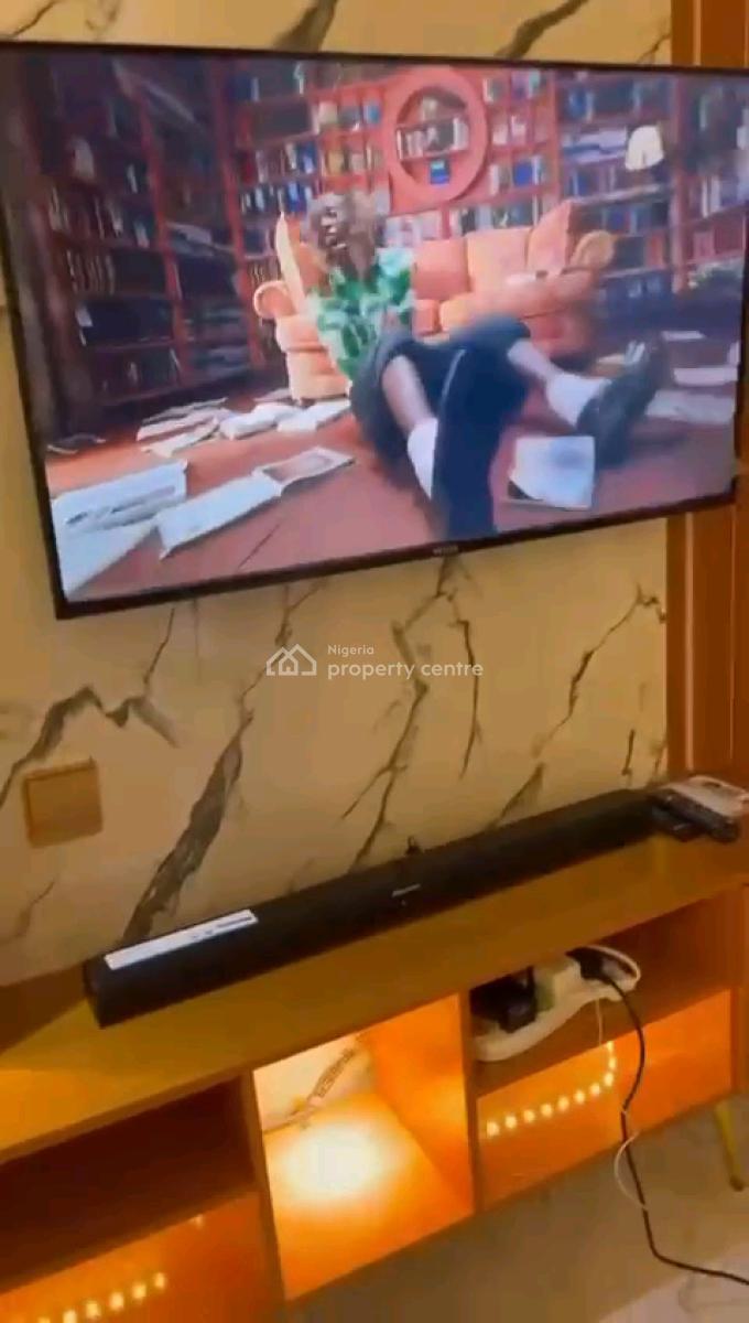 a Fully Furnished and Spacious Studio Apartment, Upstairs, Off Pedro Road, Shomolu, Lagos, Self Contain (single Rooms) for Rent