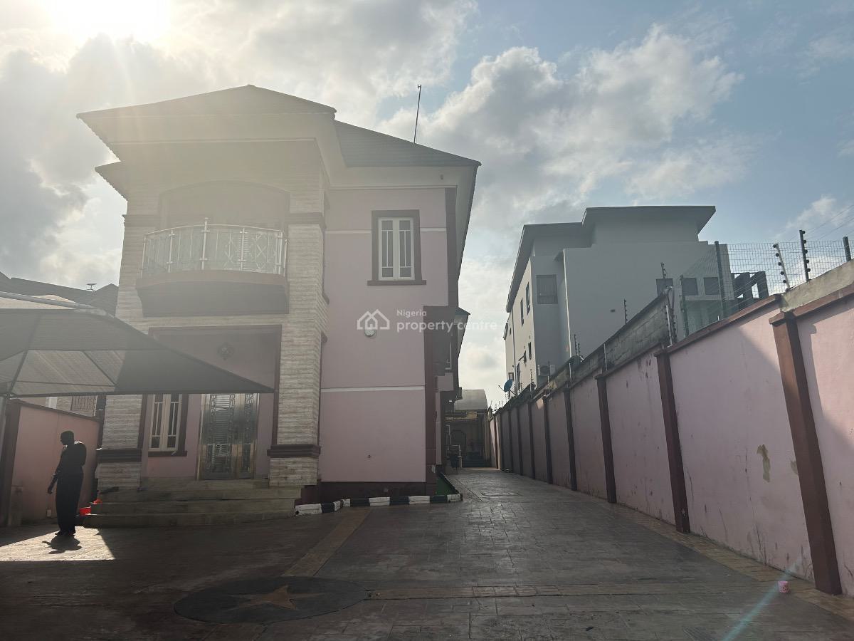 a Fully Detached 5 Bedroom Duplex with 2 Bedroom Bq  and a Swimming Pool, Gra Phase 2, Magodo, Lagos, Detached Duplex for Sale
